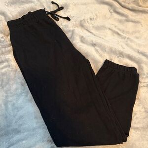 Slouchy High-Waisted Jogger Sweatpants